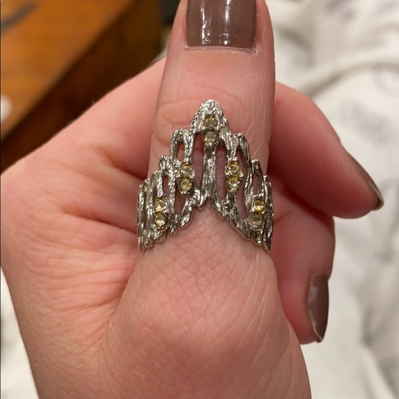 Sterling silver ring size 10 - Picture 9 of 10